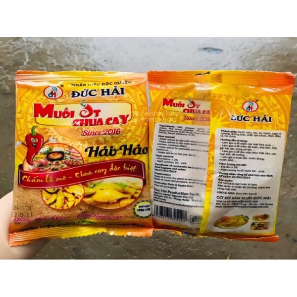 Muối Ớt Chua Cay Đức Hải Gói 500g