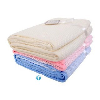 Chăn đắp kiểu vải lưới chất liệu bằng vải Thái Lan 75x 100cm Comfybaby