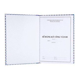 Sổ Công văn đi - Sổ công văn đến  █▬█ █ ▀█▀