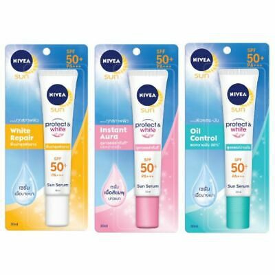 (Hàng Mới Về) Tinh Chất Chống Nắng Nivea 30ml Kiểm Soát Dầu Làm Trắng Da Spf50 + Pa + + +