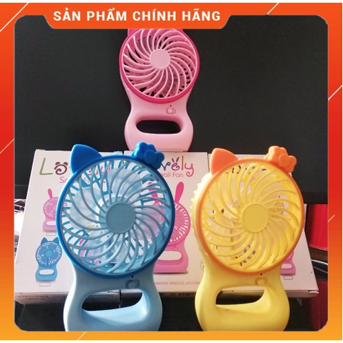 Quạt Mini Cầm Tay Cho em bé, nhân viên văn phòng Sạc Tích Điện USB