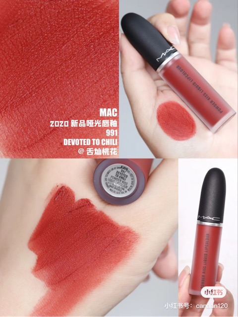 [NEW 2020] Son Kem Lì MAC Powder Kiss Liquid Lipcolour