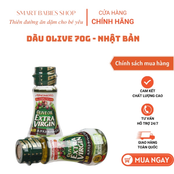 Dầu Oliu Ajinomoto cho bé ăn dặm 70g