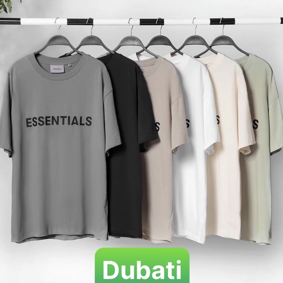 ÁO THUN PHONG CÁCH PHOM FORM RỘNG NAM NỮ ESSENTIALS SIÊU HOT MÙA HÈ 2022 - DUBATI FASHION