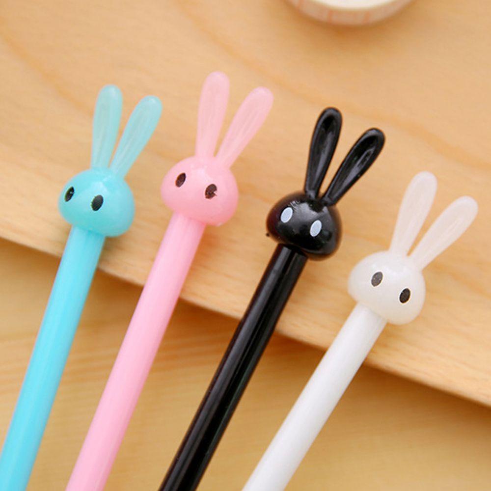 Bút Mực Đen Hình Thỏ Hoạt Hình Dành Cho Học Sinh
