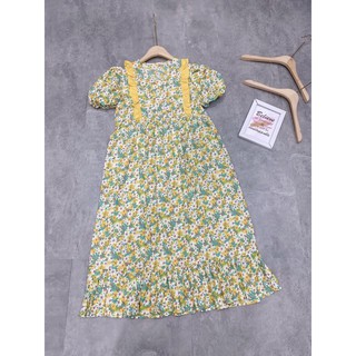[ẢNH THẬT + VIDEO] Váy hoa đuôi cá cực tiểu thư 🌼🌼🌼