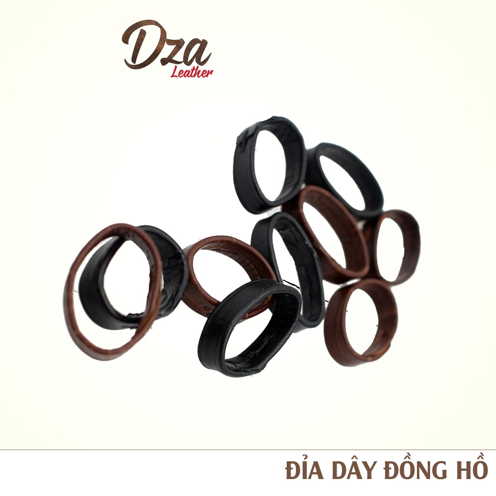 Đỉa dây đồng hồ da bò đủ size 12 14 16 18 20 22 24 mm  - Phụ kiện dây đồng hồ Dza leather