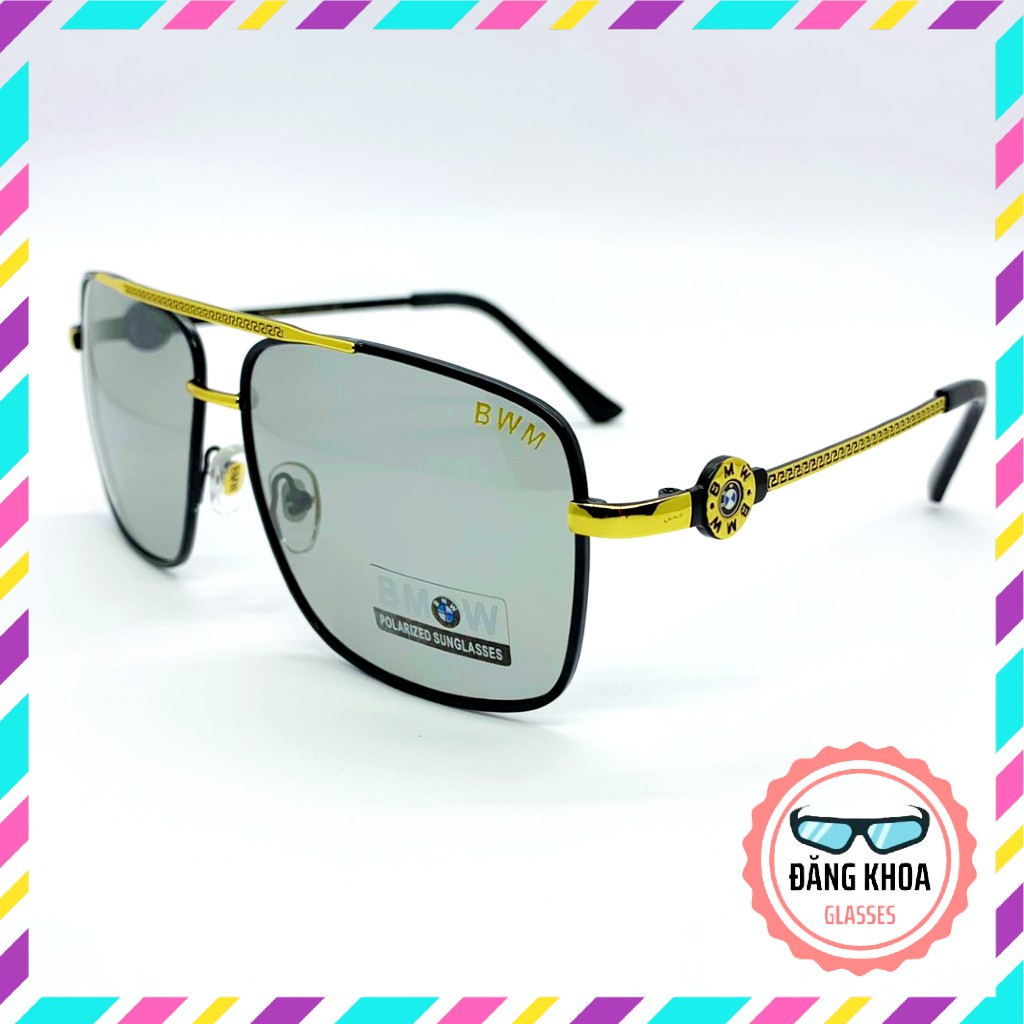 Kính Mát Nam - Kính Đổi Màu Ngày Và Đêm BMW801 Tròng Polarized Phân Cực Chống Xước Hiệu Quả [Freeship]