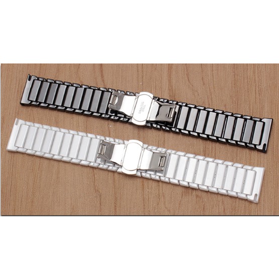 Dây gốm cao cấp cho đồng hồ 18mm - 20mm và 22mm- Ceramic cho Smartwatch
