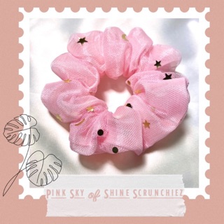 Cột tóc scrunchie lưới trăng sao night sky🌙⭐ | Tiệm của Bánh Bèo