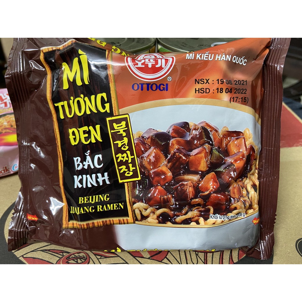 MÌ TƯƠNG ĐEN BẮC KINH BEIJING JJAJANG RAMEN OTTOGI 135g