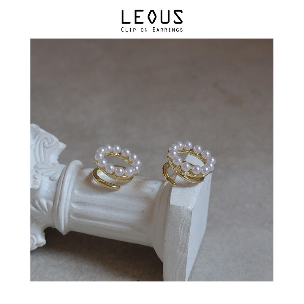 Khuyên tai kẹp vành một bên không bấm lỗ K164 (1 chiếc)