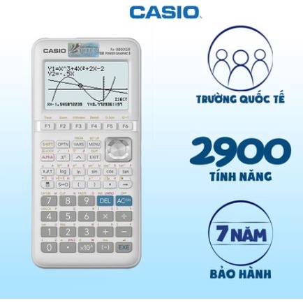 Máy tính Đồ Hoạ Casio FX-9860GIII chuyên dụng hàng chính hãng bảo hành 5 năm