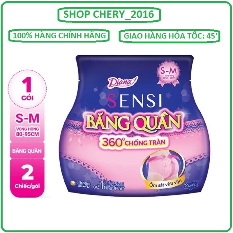 ☘Băng quần Diana Sensi Đêm