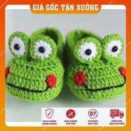 Giày Ếch - Giày dép mùa Đông cho bé - Sản phẩm đan móc thủ công - Made By Bunny
