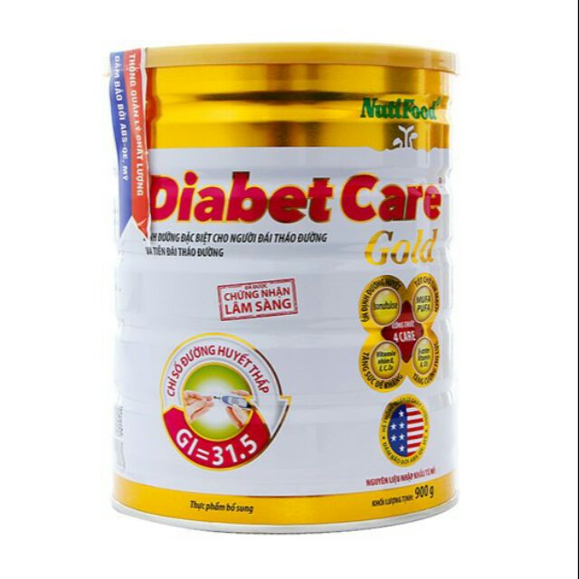 Sữa bột Diabet Care Gold 900g