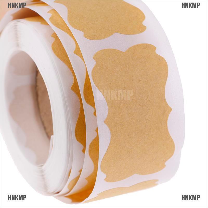 Set 300 miếng dán trống dùng ghi tên nhãn hiệu/gói quà tặng đám cưới tiện lợi