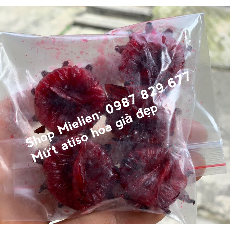 1Kg Mứt hoa hồng (hoa atiso đỏ) Đà Lạt