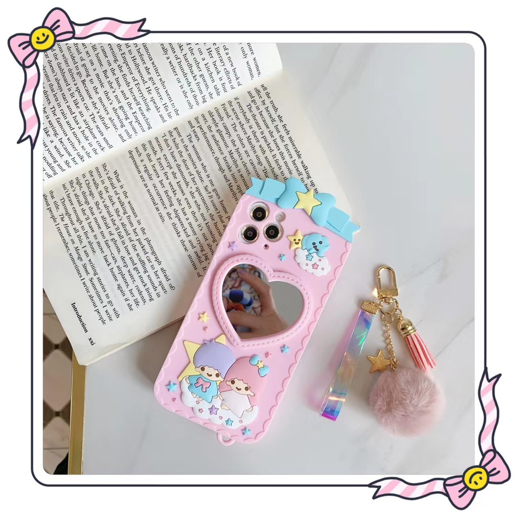 Ốp điện thoại silicon mềm có gương cho iPhone12 mini 11 PRO MAX 6/6s 7/8plus SE2 X/XS XR XSMAX #HG2150 | BigBuy360 - bigbuy360.vn