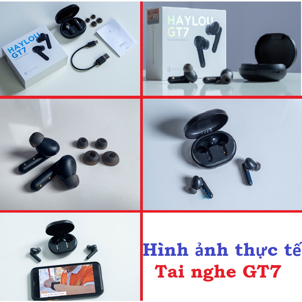 Tai nghe nhét tai Bluetooth True Wireless Haylou GT7