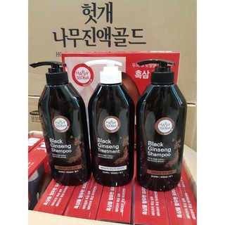 Bộ cặp dầu gội + xả hắc sâm hàn quốc