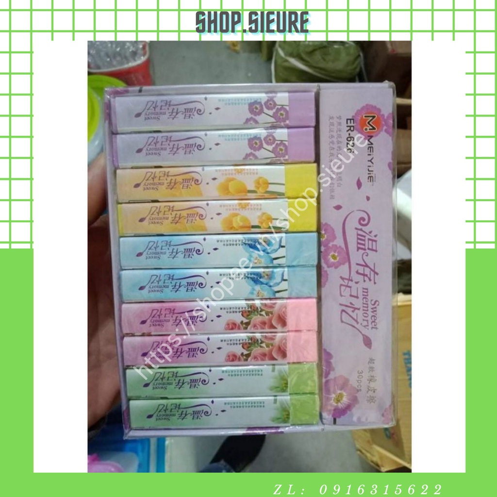 Gôm tẩy bút chì dễ thương Nhiều Loại