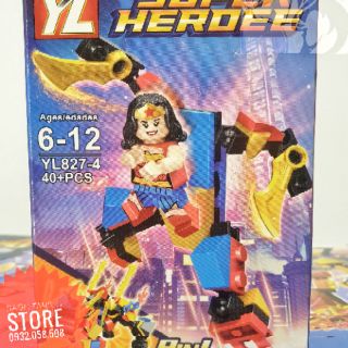 Combo 8 Minifigures các siêu anh hùng Marvel