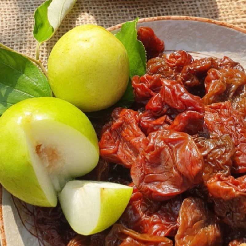 TÁO XANH NINH THUẬN SẤY LẠNH HỮU CƠ KHÔNG ĐƯỜNG KHÔNG HẠT