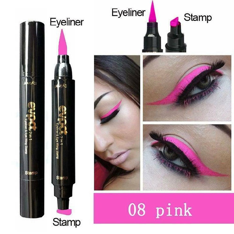 Double Head Liquid Eyeliner Pen Winged Eye Liner Pencil Stamp Makeup