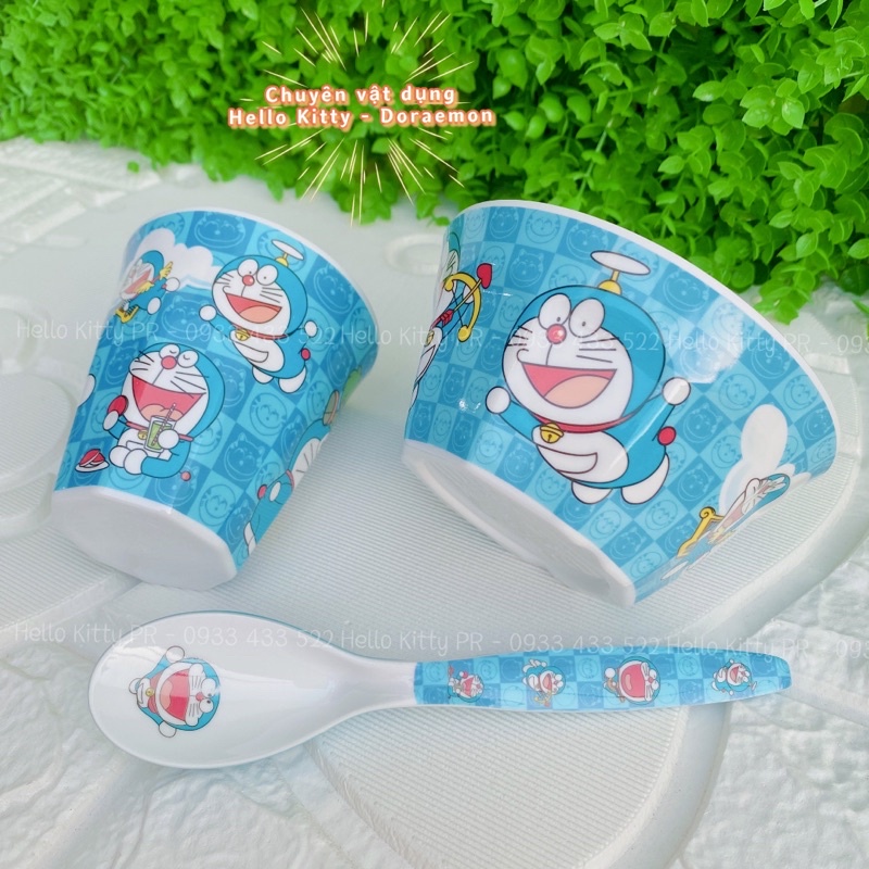 Set combo bàn ăn Doremon Doraemon