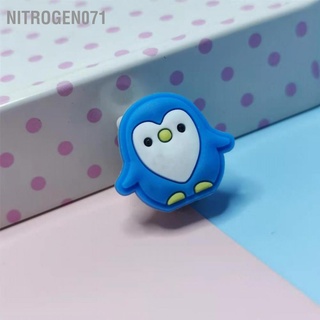 Nitrogen071 Phone Cute Charging Cable Protector PVC Date Cord Saver Cartoon Style Snap Proof for Daily Use