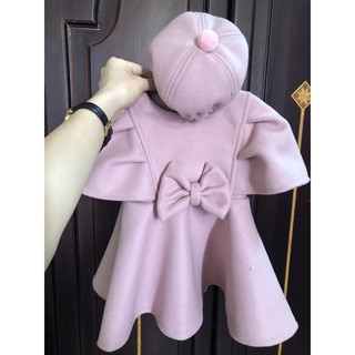 Váy dạ kèm mũ