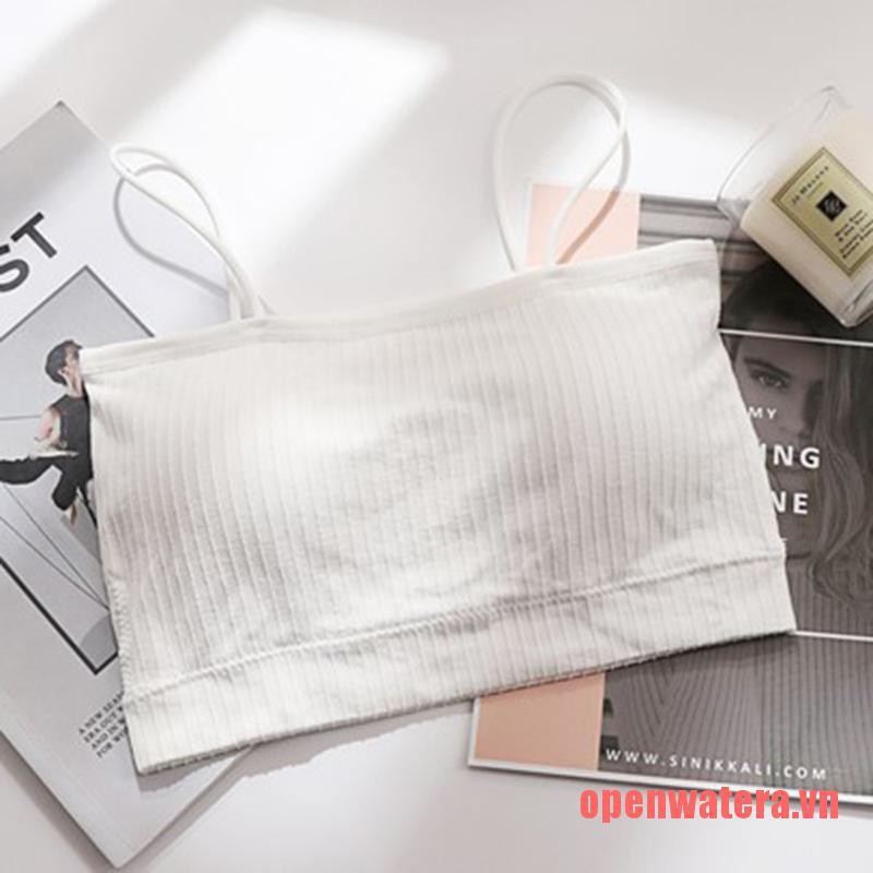 Áo ống 2 dây dáng ôm có mút ngực tiện dụng quyến rũ cho nữ | BigBuy360 - bigbuy360.vn