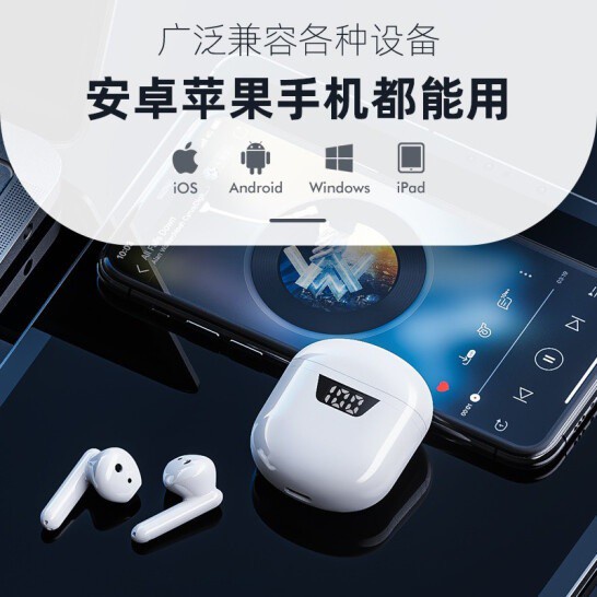 Tai Nghe Bluetooth INPHIC i12P TWS Không Dây Dùng Cho Điện Thoại Máy Tính Bảng Kết Nối Bluetooth 5.0 - Chính Hãng
