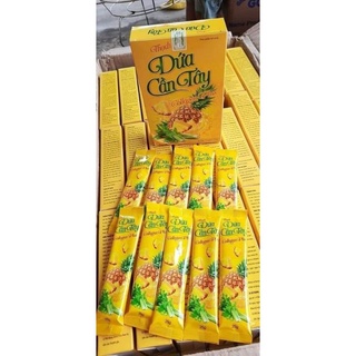[THACH] Combo 4 Hộp Thạch Dứa Cần Tây Giảm Cân - Cam Kết Chính Hãng