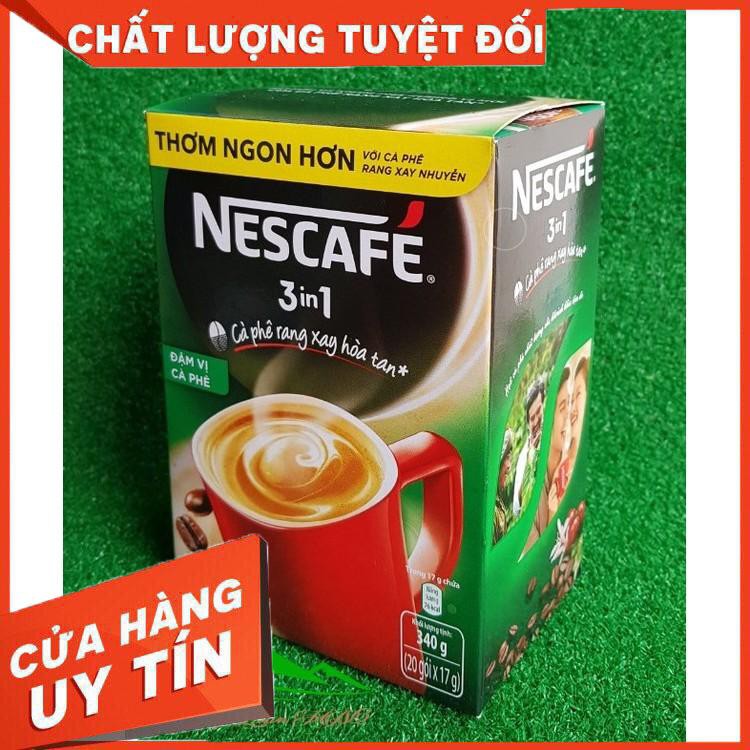 SIÊU GIẢM GIÁ Cà phê hòa tan Nescafé 3in1 - Hộp 340g