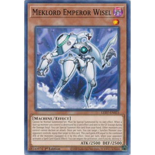 [ Zare Yugioh ] Lá bài thẻ bài LED7-EN023 - Meklord Emperor Wisel