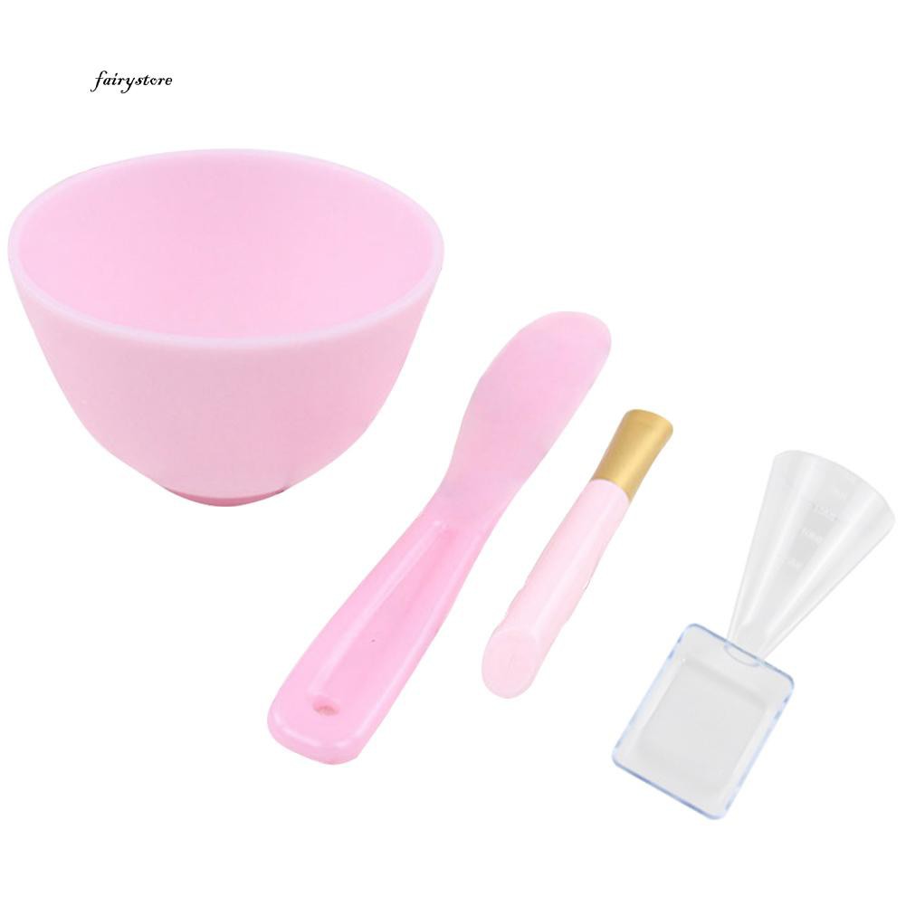 Bộ dụng cụ đắp mặt nạ thủ công chất liệu silicone tiện dụng