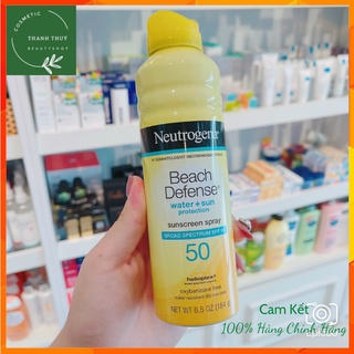 Kem chống nắng dạng xịt - neutrogena spf 50