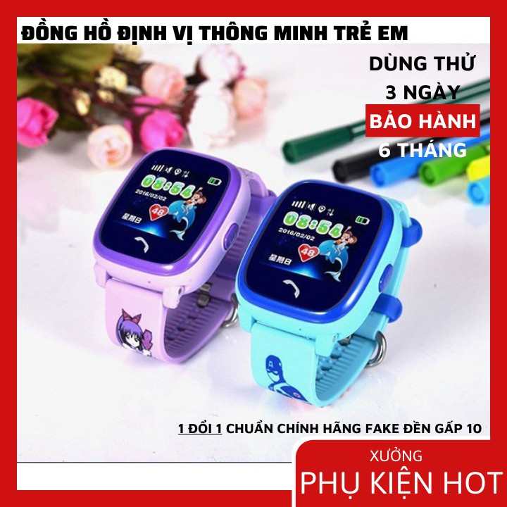 Đồng hồ định vị thông minh DF25 ⚡️MẪU MỚI NHẤT⚡️ Chống nước - An toàn cho bé BH 6 tháng