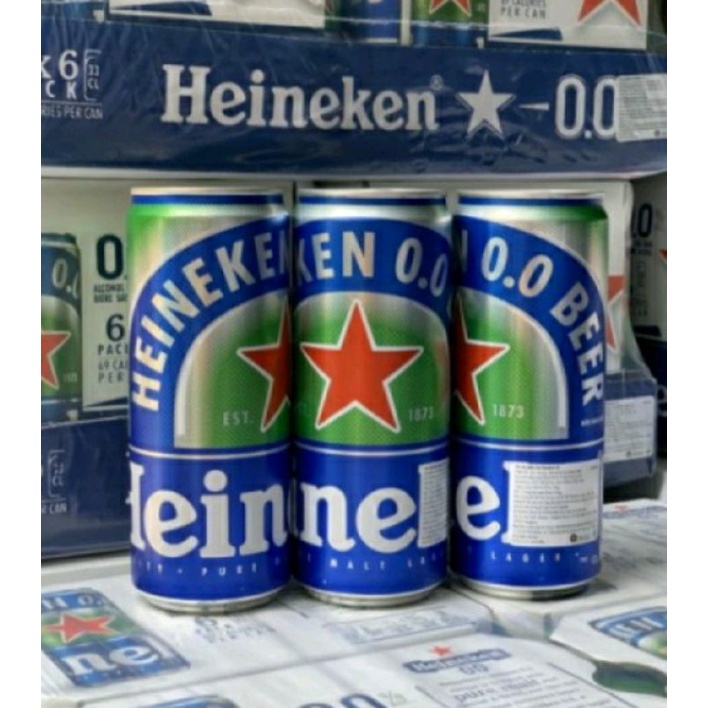 Lốc 6 Lon 330ml Bia Heineken không cồn