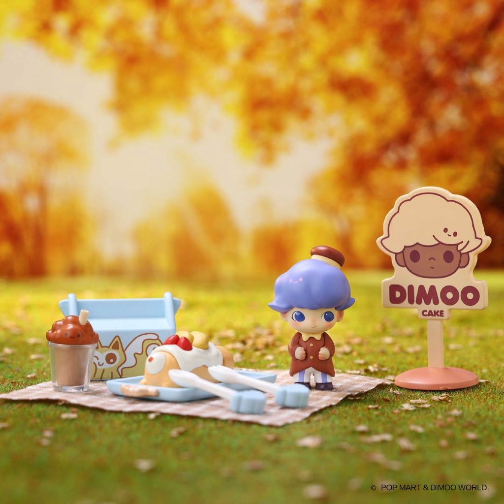 Dimoo Đồ Chơi Nghệ Thuật go on an outing Withther series