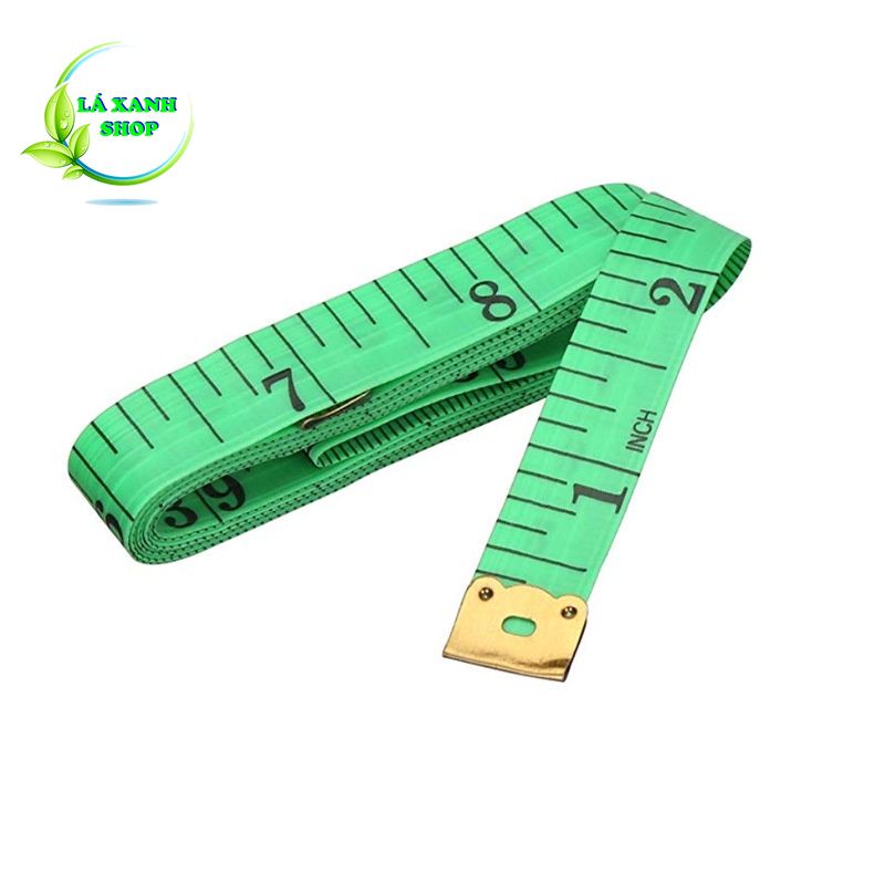 Thước Dây Mềm Đầu Thép H4 Đo Quần Áo May Đồ - Đo Eo 3 Vòng Kiểm Tra Sức Khỏe 1.5 Mét