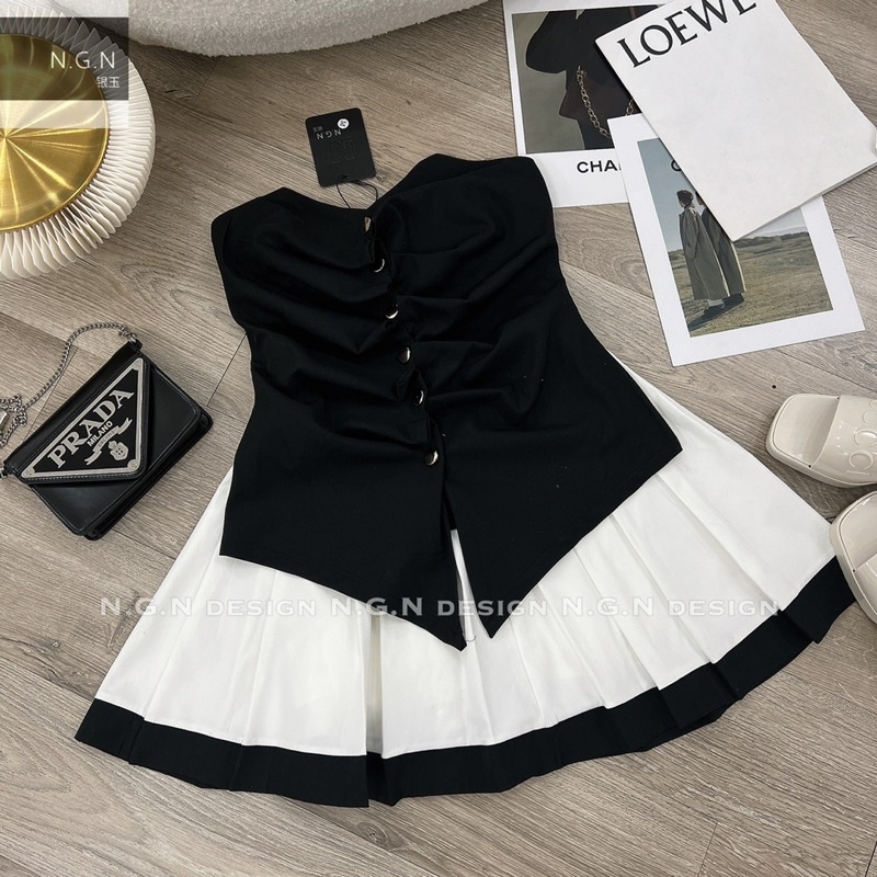 Set Quây Đen Trắng NGN