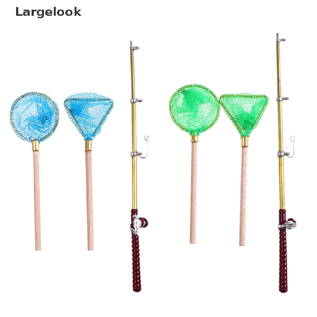 Bộ Đồ Chơi Cần Câu Cá Mini Cho Búp Bê