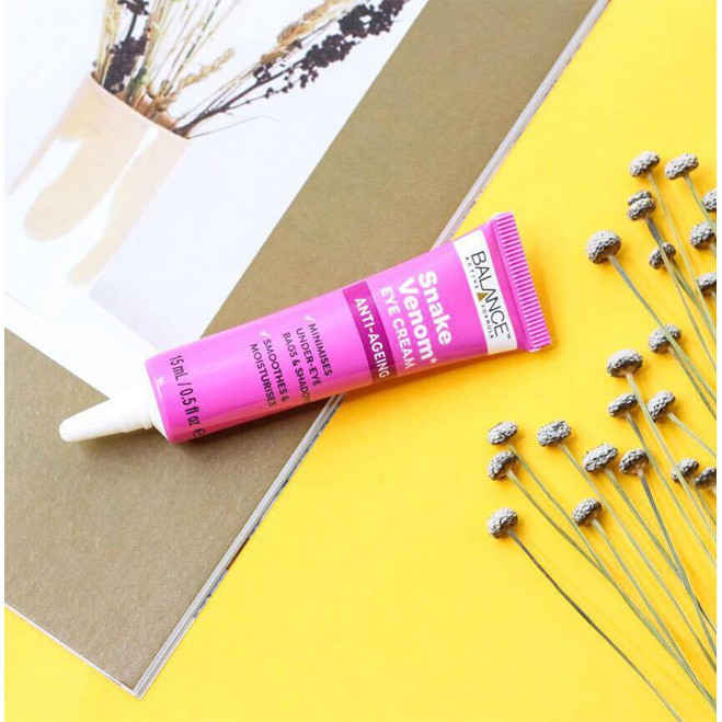 Kem Nọc Rắn - Dưỡng Giảm Bọng Mắt, Nếp Nhăn Balance Active Formula Snake Venom Anti-Ageing Cream 15ml | BigBuy360 - bigbuy360.vn