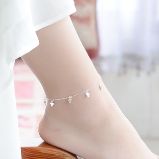 Lắc Chân Mạ Bạc S925 Cho Cặp Đôi