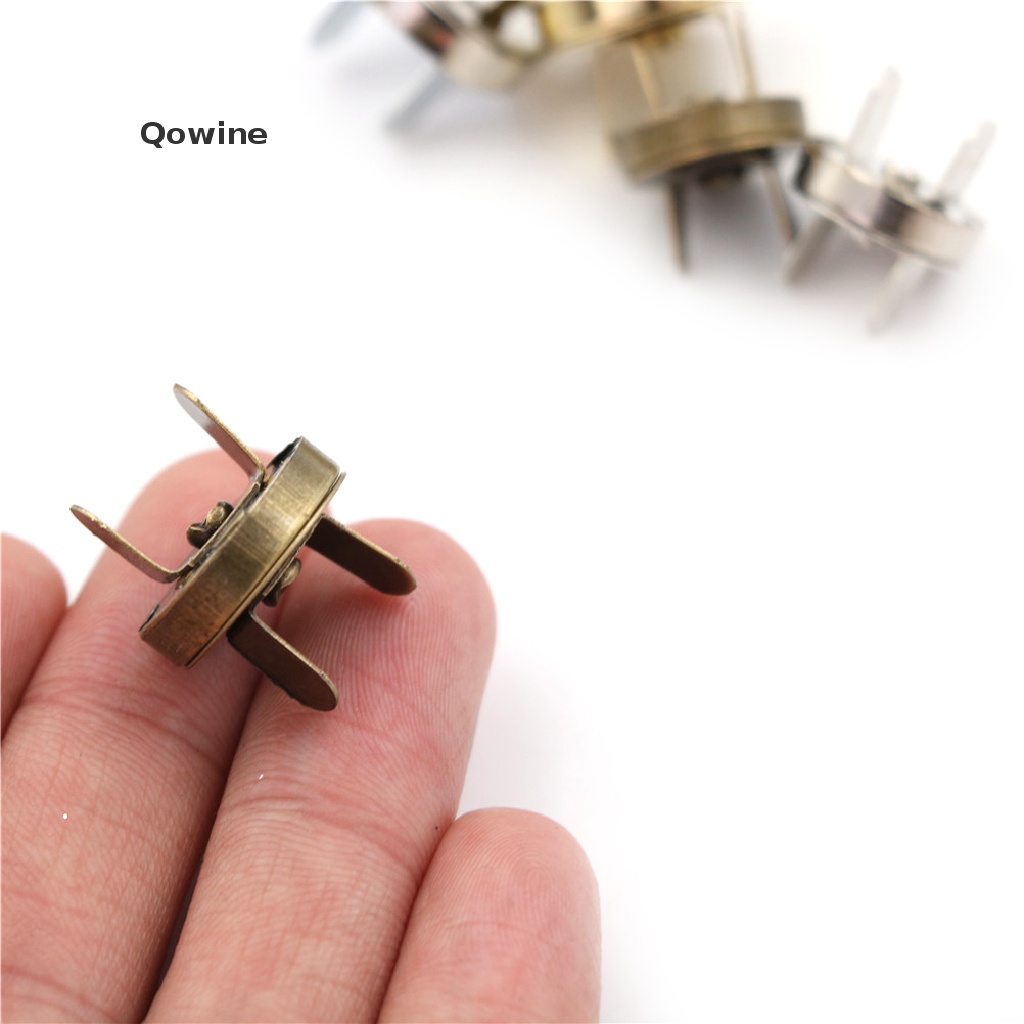 Bộ 10 nút gài khóa nam châm kích thước 14mm tiện dụng dành cho túi xách