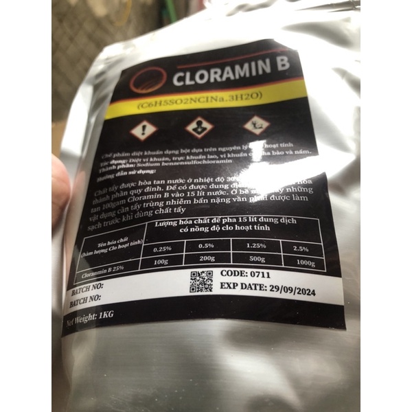 cloramin b bột sát khuẩn khử trùng (1kg)