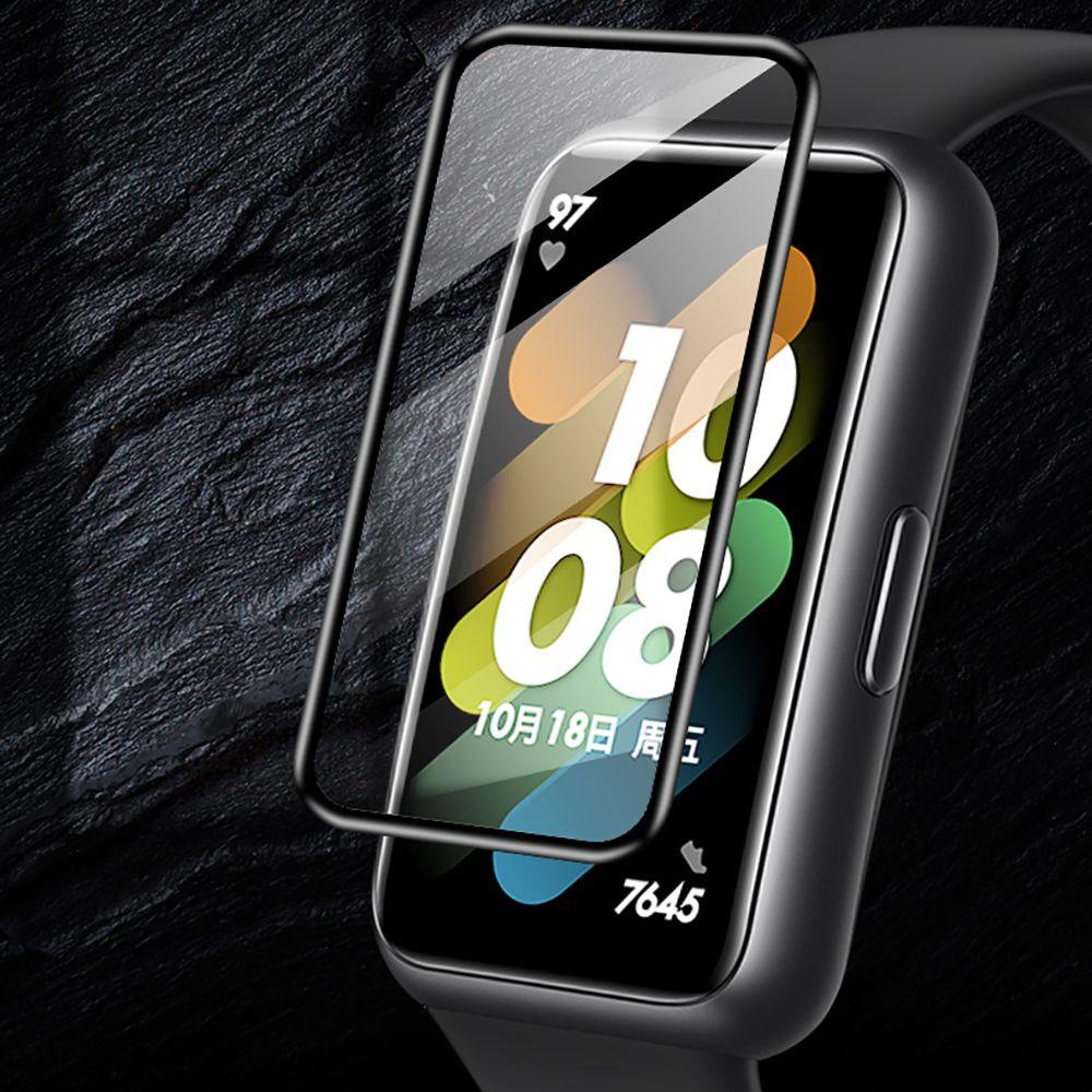 MYRONGVN Set 2 Miếng Dán Viền Cong 3D Mềm Mại Bảo Vệ Màn Hình Đồng Hồ Thông Minh Huawei Band 7
